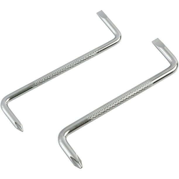 Hyper Tough 2Piece Offset Screwdrivers with Phillips and Slotted