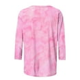thumbnail image 4 of LiMoi Fall Tshirts Shirts for Women 2025 Womens Shirts Fall Trendy Tops for Women 3/4 Sleeve Womens Blouses Fall Work Reorder Items, 4 of 5