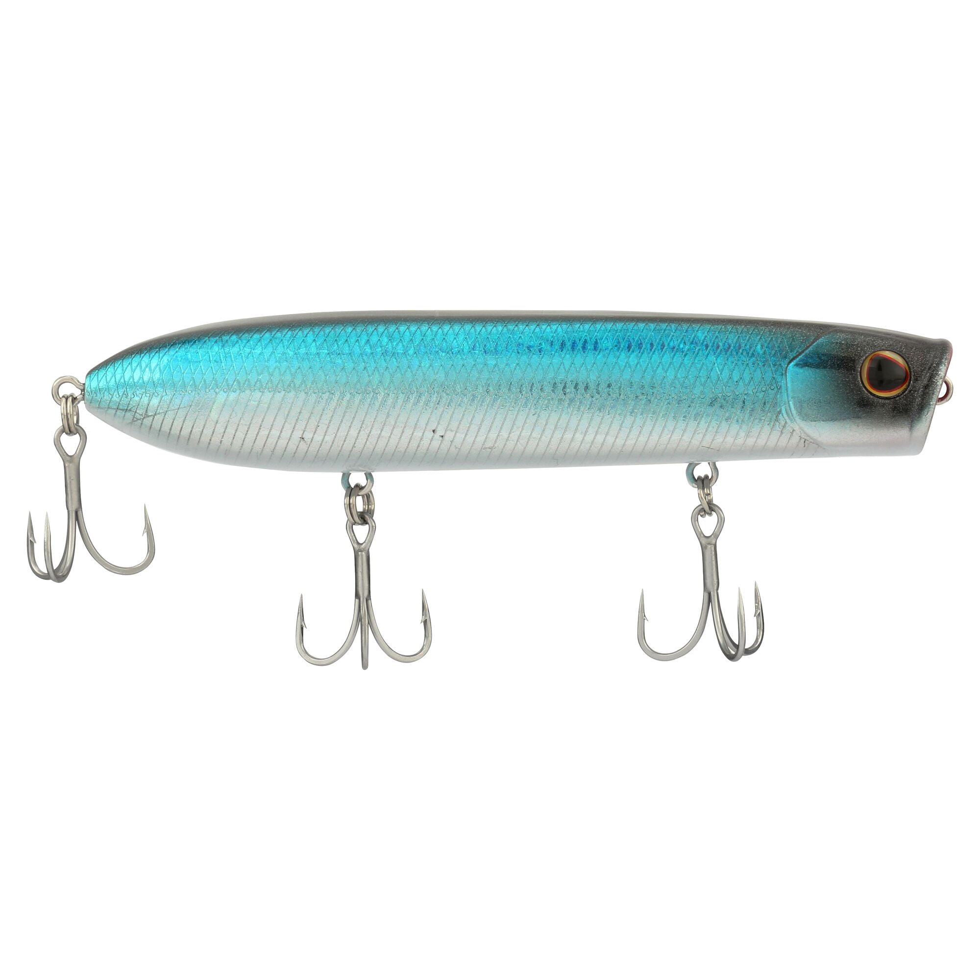 Berkley Cane Walker Saltwater, 4.3 in, Topwater Baits, Blue Bullet (1 Count)