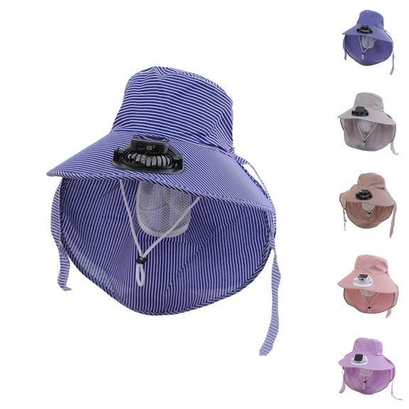 Women’s Sun Hat with Neck Flap – Solar Cooling Summer Hat UV Protection, Foldable Outdoor Bucket Hat for Travel, Hiking, Pool, and Gardening
