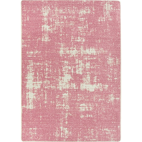 Enchanted 7'8" x 10'9" area rug in color Blush