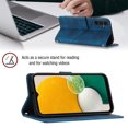 thumbnail image 4 of Compatible with Samsung Galaxy A04S Classic Embossed PU Leather Case with Card Holder Shockproof Cover, 4 of 5