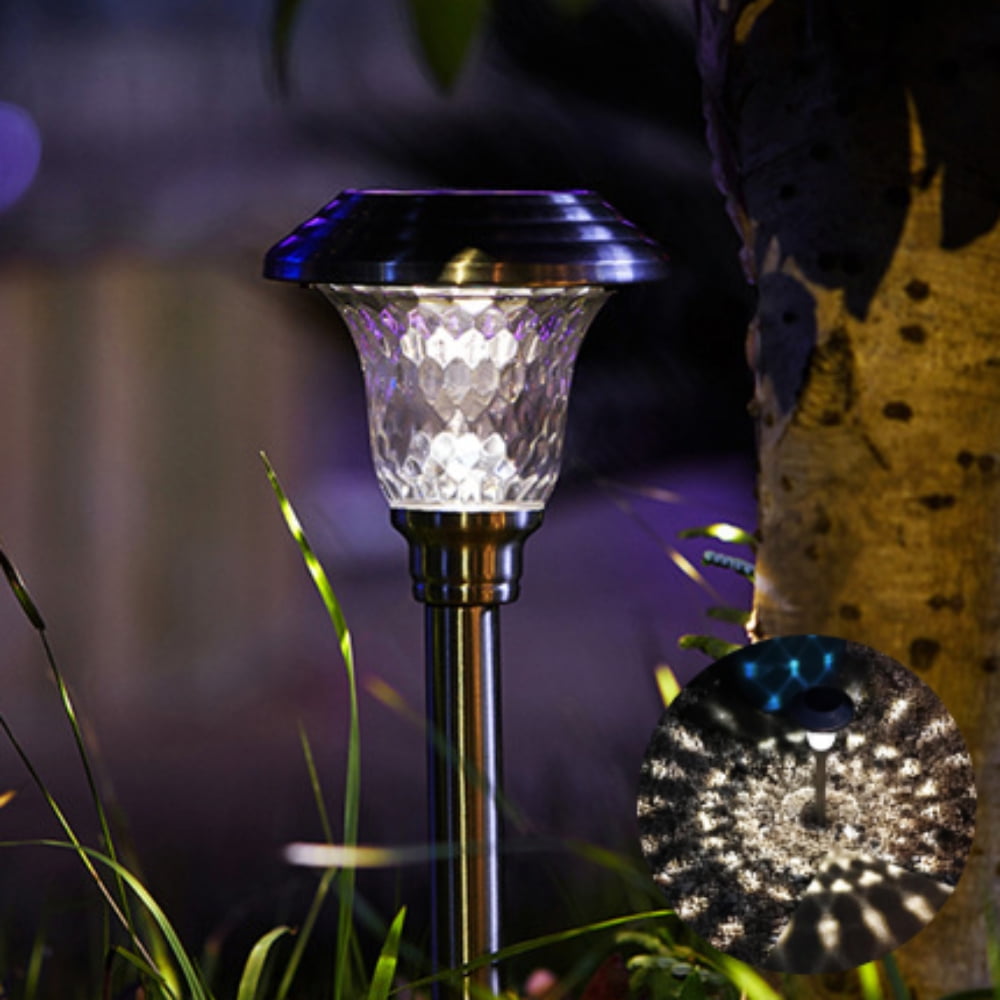 Details about   4PCS Solar LED Colorful Light Outdoor Garden Yard Lawn Path Waterproof Lamp NEW 