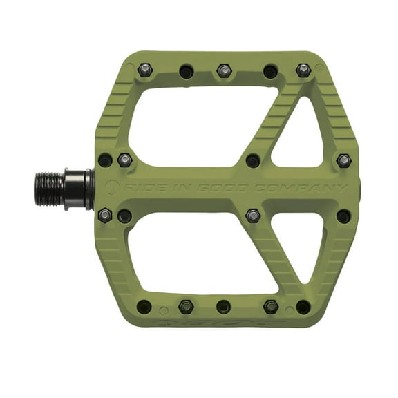 SDG Comp Pedals, Olive Green