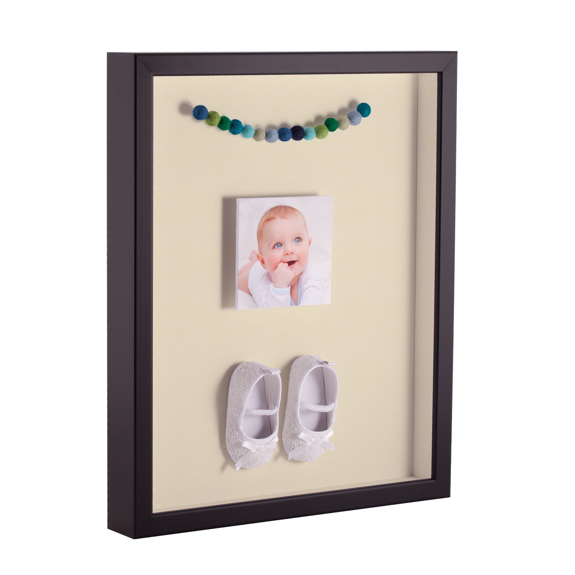 ArtToFrames 14x14" Shadow Box Frame Various Colors Framed in White 