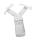 thumbnail image 5 of Ventilador Portátil, Doble Cabezal USB Recargable 3 Velocidades Ventilador De Bolsillo Portátil Mini Para Viajar En Casa, 5 of 7