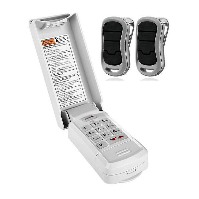 -R Garage Door Opener Keypad and 2 Pack G3T-R 3-Button Remote, for Genie Intellicode Technology and Overhead Opener