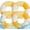 Gradient Yellow,4, variant on 4PCS Floats for Adults Rings Lollipop Striped Pool Float Large Swim Ring for Adults,35 Inch Classic Striped Teens Adult Inner Tubes Summer Beach Bachelorette Party