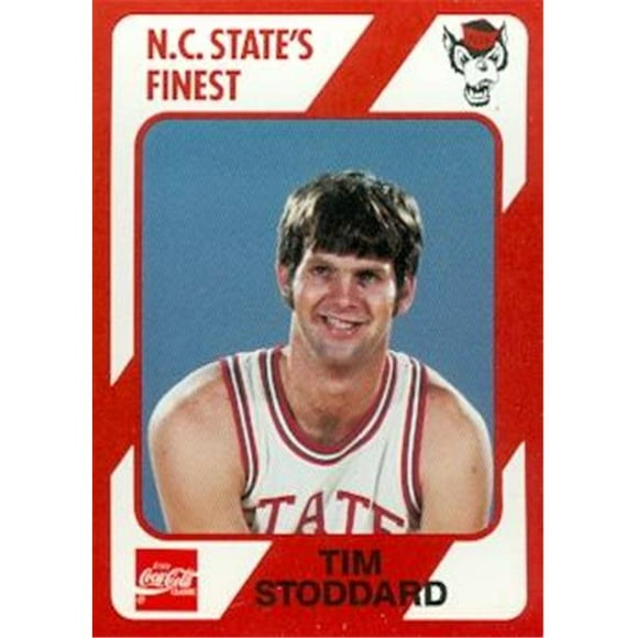 Carte de Basketball Tim Stoddard (N.c. North Carolina State) 1989 Collection Collégiale No.49