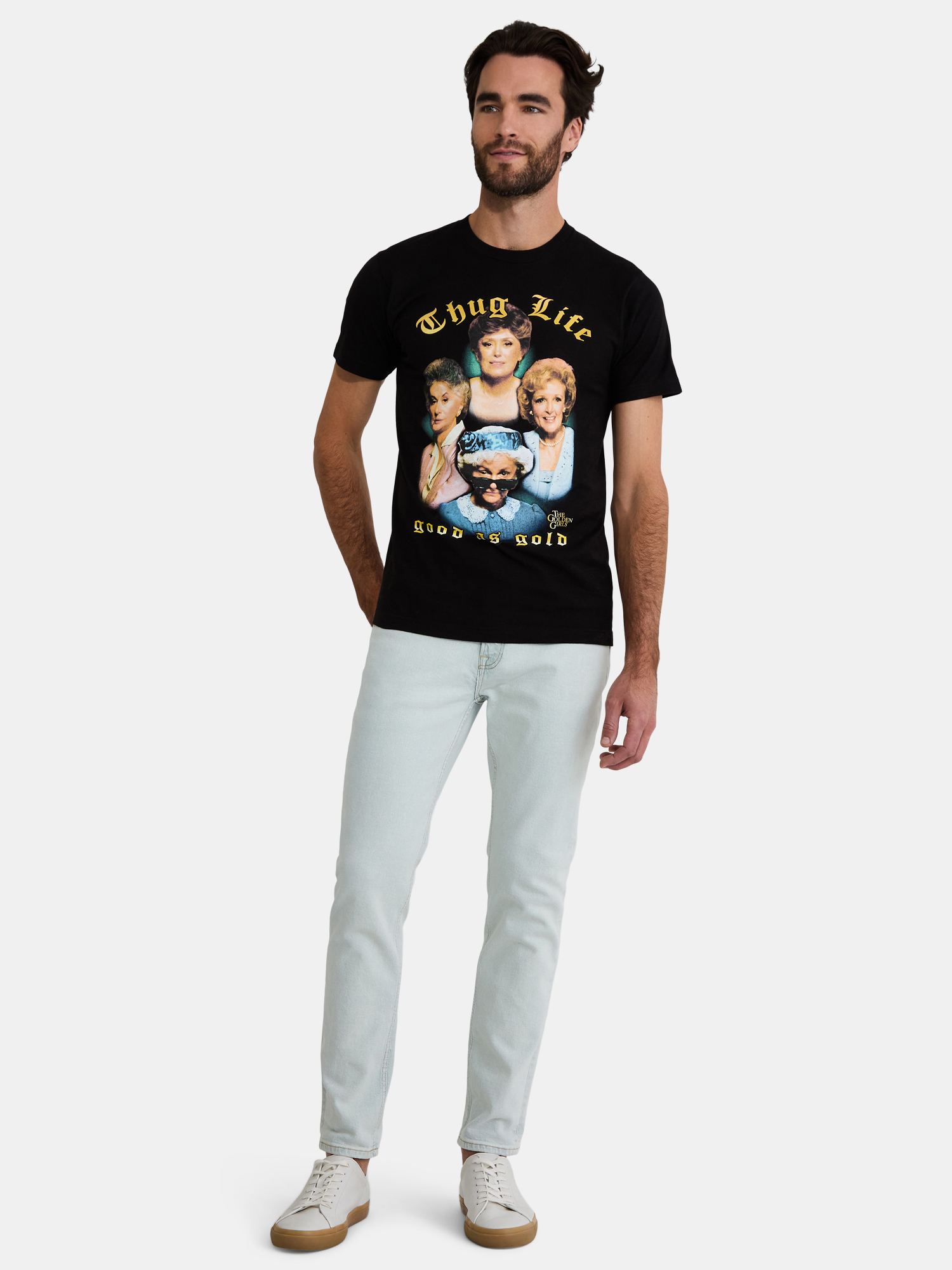 The Golden Girls Men's Thug Life Graphic T-Shirt photo 4