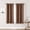 Cappuccino-29"W x 40"L (Pack of 2), variant on Small Window Curta40 Inches Long For Bedroom - Grommet Short Thermalulated Room Darkening Kitchen (2 Panels Pink 29 X 40 Inch)