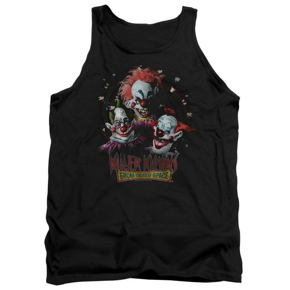 Killer Klowns From Outer Space Killer Klowns Adult Tank Top Black