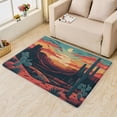 thumbnail image 2 of Cactus Rug for Nursery - 5x8 Rug - Cactus Rug - Desert Plant Western Area Rug - Arizona Rugs - Cacti Carpet, 2 of 7
