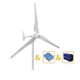 thumbnail image 2 of Wind Turbine Generator 1000W 5000W 10KW Wind Turbine Generato Three Phase AC Output 48v 96v 110v With Free MPPT Charge Controller ,Easy to Install, 2 of 7