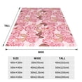 thumbnail image 3 of Vsdgher Rose Flowers Ultra-Soft Micro flannel Blanket Throw Blankets for Couch Sofa, Bed (4 sizes)-60"x50", 3 of 7