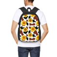 thumbnail image 4 of Balery Cow Print Sunflower Mochila para hombre y mujer - Tela Oxford 600D resistente - Gran capacidad, resistente al agua, ideal para la escuela, viajes y senderismo, 4 of 6