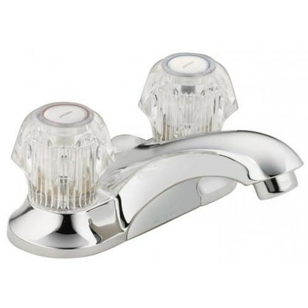 Moen Incorporated Chrome Touch Control Two Handle Low Arc Lavatory Faucet CA844