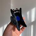 thumbnail image 4 of Internet Celebrity Taking Photo Ponytail Hair Claw with Cartoon Cats Shape Hair Catch for Woman Teens Braids Ponytail Coffee color, 4 of 4
