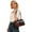 Coffee, variant on ibiyuan Women Crossbody Bags Zip Closure Multi Pocket Top Handle Satchel Shoulder Bag for Women, Durable Spacious Crossbody Handbag for Day To Evening Use Anniversary Gifts