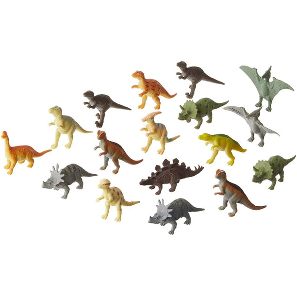 Wild Republic Dinosaur Animal Figurines Tube, Dinosaur Toys, T Rex,  Triceratops, Velociraptor, Dilophosaurus, Stegosaurus, Brachiosaurus and  More Multi, 