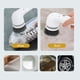 thumbnail image 5 of Cepillo de limpieza, cepillo de lavado con 2 cabezales reemplazables, cepillo de lavado eléctrico de mano para bañera, piso, pared, azulejo, cepillo de lavado de inodoro, 5 of 7