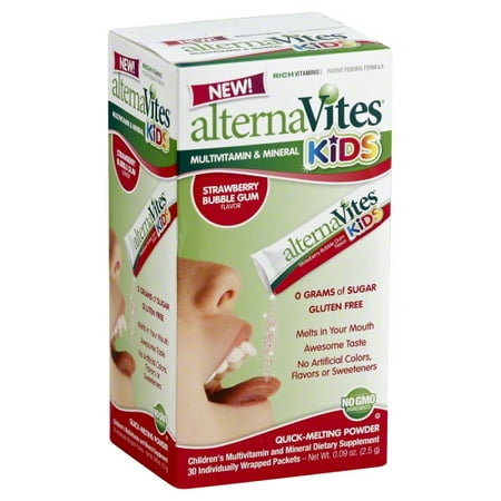 Rich Vitamins AlternaVites Kids Multivitamin & Mineral, 30 ea