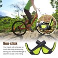 thumbnail image 3 of Yuarrent 1 par de empuñaduras de manillar antideslizantes ajustables para ciclismo de montaña, cubierta de manillar para bicicleta, accesorios Ciclismo Verde negro, 3 of 6