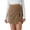 Brown, variant on Women Corduroy Mini Skirt Casual High Waist Spring Work Short Skirt