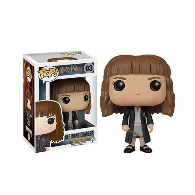 Funko Action Figures Hermione Ron Snape Lord Voldemort Magical Movie Periphery Cartoon Ornamt l Kid Gift