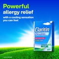 thumbnail image 3 of Claritin 24 Hour Non-Drowsy Antihistamine Allergy Relief Medicine Cool Mint Chewable Tablet, 24 Ct, 3 of 15