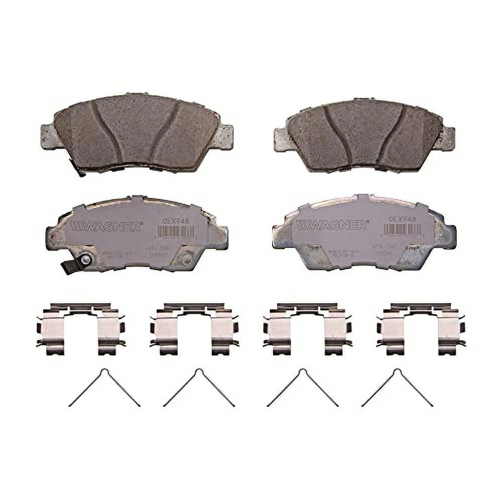 Disc Brake Pad Set Fits select: 2012-2013 HONDA FIT, 2003-2015 HONDA CIVIC HYBRID