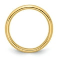 thumbnail image 3 of 10k Yellow Gold 3mm Standard Weight Comfort Fit Wedding Band Size 5.5, 3 of 6