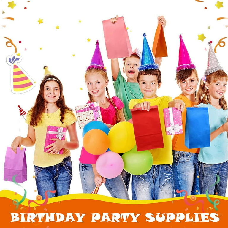 30 Backpacks Color Your Own + Reusable Bag | 30 Individual Bags, 5 Coloured Crayons And Balloon | Children's Gift For Parties And Birthdays (Story