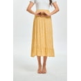 thumbnail image 2 of Yesfashion Wholesale Maternity Dress Women's High Waist Floral Print Pleated Maxi Skirt Casual Flowy Swing A Line Long Skirts, 2 of 9