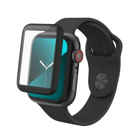 ZAGG - InvisibleShield GlassFusion Screen Protector for Apple Watch Series 4, Series 5, SE, Series 6 40mm - Clear