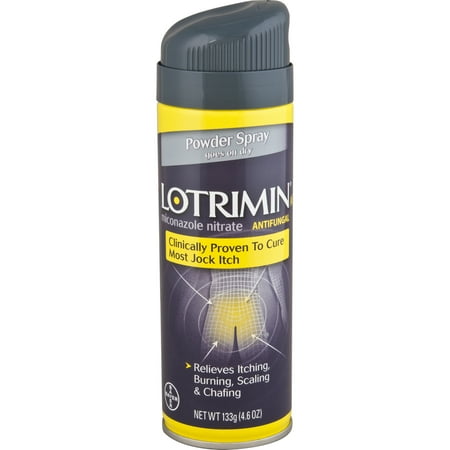 Lotrimin AF Jock Itch Antifungal Powder Spray, 4.6 Ounce Spray Can