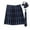 #910 Blue, variant on Felirenzacia Women's Red Plaid Pleated Skirt High Waisted JK School Uniform A-line Mini Skirt with Bow Ties Cosplay Costumes, Cheer Skirt