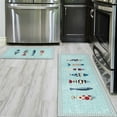 thumbnail image 5 of Fish Kitchen Mat Set of 2 Non Slip Kitchen Runner Rug Throw Rugs Indoor/Outdoor Floor Mat for Home Kitchen-17"X30"+17"X47" inches, 5 of 6