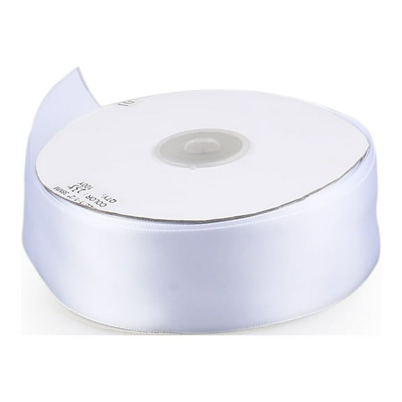 4 Cm* Satin Ribbon Christmas Materials Solid Color