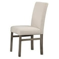 thumbnail image 3 of Best Master Furniture Vitaliya 19.5" Wood Dining Side Chair in Black (Set of 2), 3 of 3