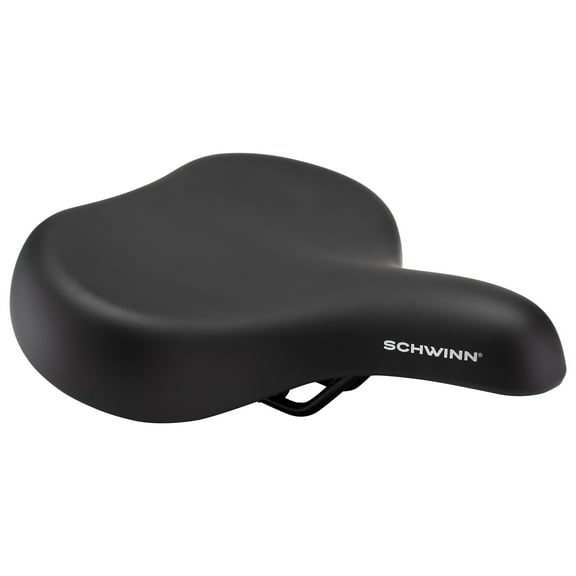 Schwinn Midway Cruise Large Comfort Bike Seat, Soft Foam, Black