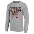 thumbnail image 2 of Men's Starter Heather Gray Arizona Coyotes '80s Inspired Team Logo Long Sleeve T-Shirt, 2 of 3