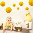 thumbnail image 2 of serony Paper flower ball goose yellow 3201, 2 of 9