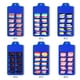 thumbnail image 3 of 100PCS Puntas de uñas postizas Puntas de uñas acrílicas transparentes Cubierta completa yeacher Clavo falso, 3 of 7