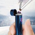 thumbnail image 3 of Mini USB Electric Arc LED Flameless Lighter Cigarette Lighter with Power DisplayBlue Ice, 3 of 5