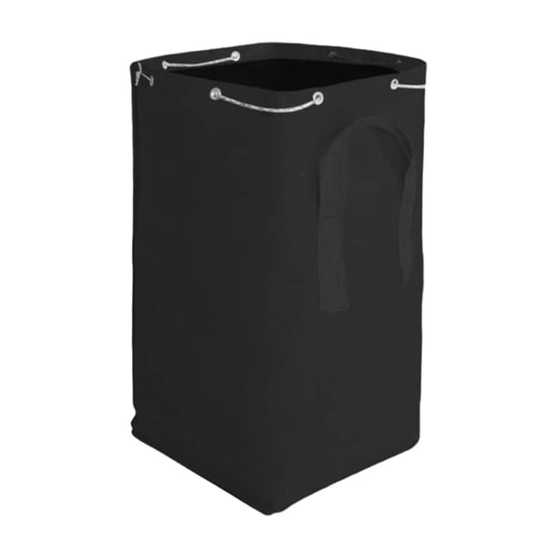 Bolsa para pelotas deportivas, bolsa con cordón para gimnasio, ahorra espacio, multifuncional, para mudanzas Negro