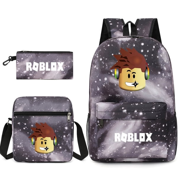 Roblox-mochila de juego circundante para hombres y mujeres, bolsa de viaje, bolsa escolar para estudiantes, Mochila deportiva, comercio electrónico transfronteriza, regalos