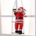 thumbnail image 3 of Decoración de árbol de Navidad, colgante de Navidad, Papá Noel, colgante de Navidad, Papá Noel, decoración para subir escaleras, resistente y duradera, 3 of 6