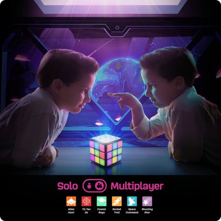 Rechargeable Game Activity Cube - 9 Fun Brain & Memory Games - Cool Toys for Boys and Girls - Christmas/Birthday Gifts for Ages 6-12  Year Old Kids Tweens & Teens - Best Boy & Girl Toy Gift Ideas