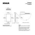 thumbnail image 2 of Kohler  24 x 36 in. Catalan Aluminum Single-Door Medicine Cabinet with 170 deg Hinge - Satin Anodized Aluminum, 2 of 4